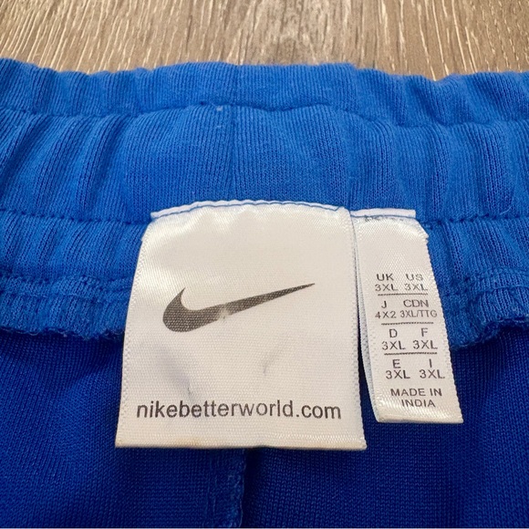 Nike Air Retro Blue & White Athletic Shorts 3XL - Picture 5 of 13